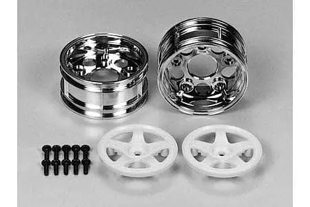 Tamiya 50672 Rc 5Spoke Twopiece Wheels 1
