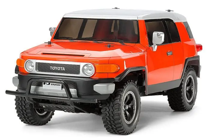 Tamiya 84401 Rc Toyota Fj Cruiser - Cc01 Orange Painted Body(Store Only) 1
