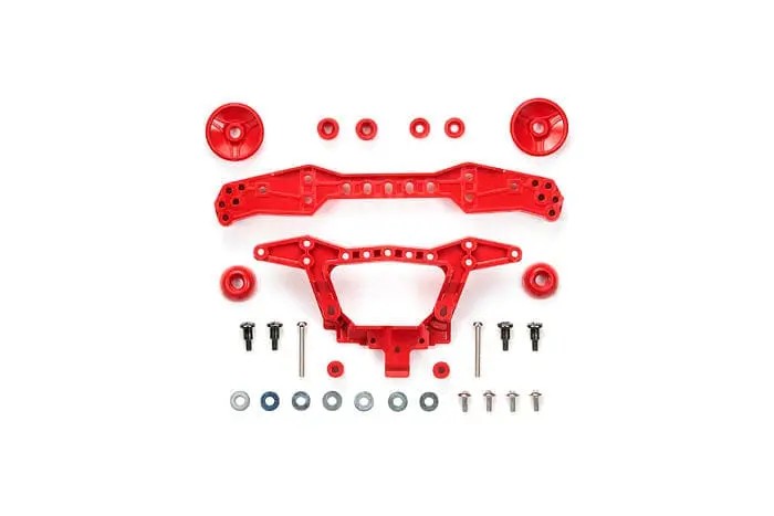 Tamiya 94745 Jr Reinforced Roller Stay - Red 1