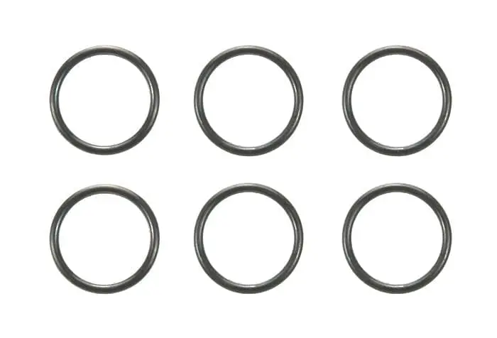 Tamiya 94792  Jr O Ring Set (6Pcs) - For 17/19Mm Rollers 1