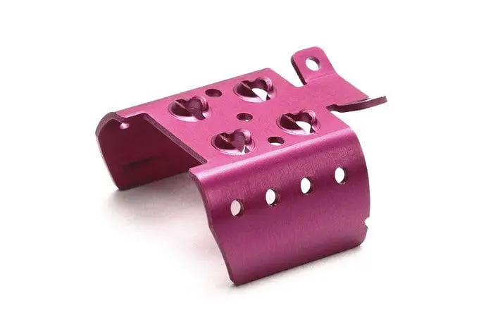 Tamiya 95265 Jr Motor Cooling Shield Purple - Tamiya Mini 4Wd Station 1
