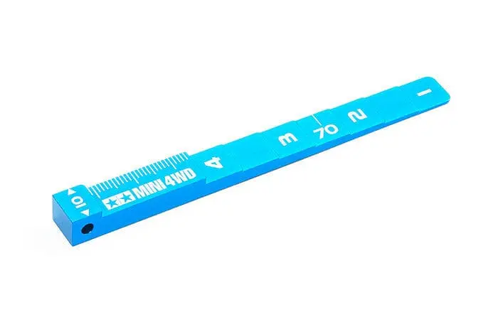 Tamiya 95300 Jr Mini 4Wd Setting Gauge - (Blue) 1