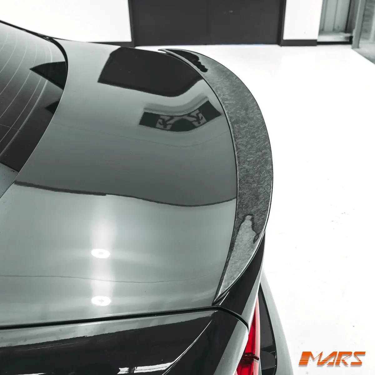 High Kick Marble Forged Carbon Fibre Rear Trunk Boot Lip Spoiler Wing Bodykit For Bmw 3 Series G20 & G80 M3 1