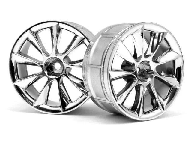Hpi 33462  Lp29 Wheel Atg Rs8, Chrome, (2Pcs) 1
