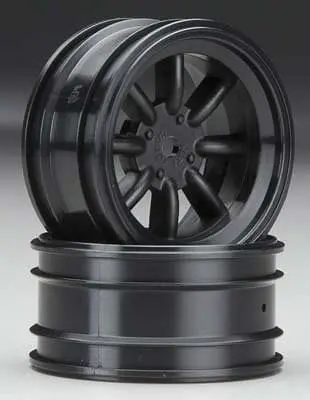 Hpi 3936 Mx60 8-Spoke Wheel 3Mm Offset Black (2) 1