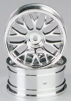 Hpi 3712 Mesh Wheel 26Mm Chrome (2) 1