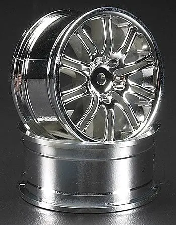 Hpi 	3772 10-Spoke Sport Wheel 26Mm Chrome (2) 1