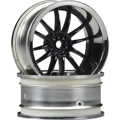 Hpi 3287 Work Xsa Whl 26Mm Chrm/Blck 6Mm Offset (2) 1