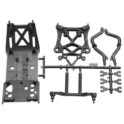 Hpi 85234 Skid Plate/Body Mount/Shock Tower Set Svg X 1