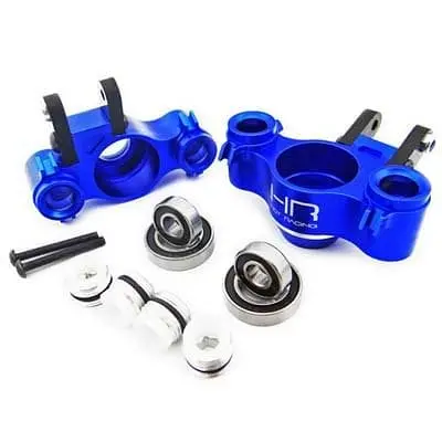 Rvo21xg06 Aluminum Axle Carriers W/Bearing Blue Tra 1