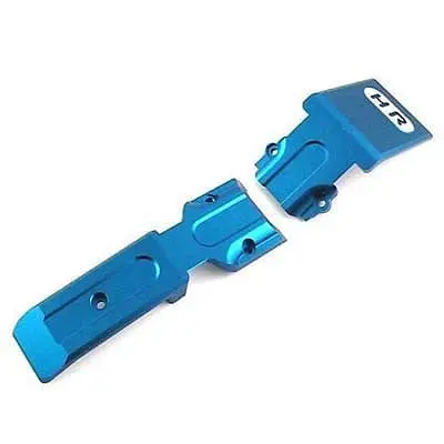 Rvo331f06 Blue Aluminum Front Skid Plate 1