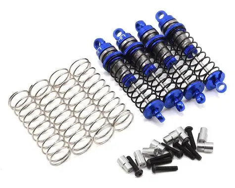 Hot Racing Ltn56dp06 Traxxas 1/16 Threaded Aluminum Shocks (Blue) Hraltn56dp06 1
