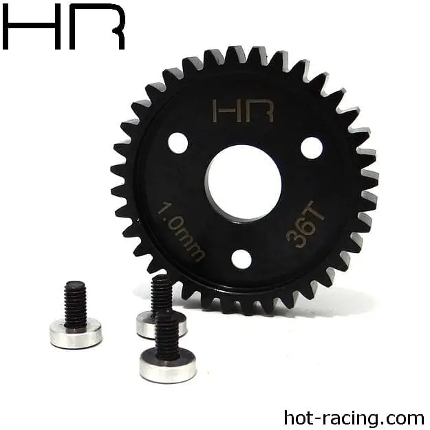 Srvo436  Heavy Duty Steel Spur Gear 36 Tooth, 1.0M 1