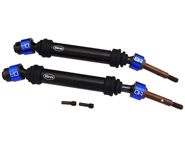 Hraste288rc   Rear Light Weight Metal Cv Splined Drive Shaft, For Traxxas Stampede And Rustler 1