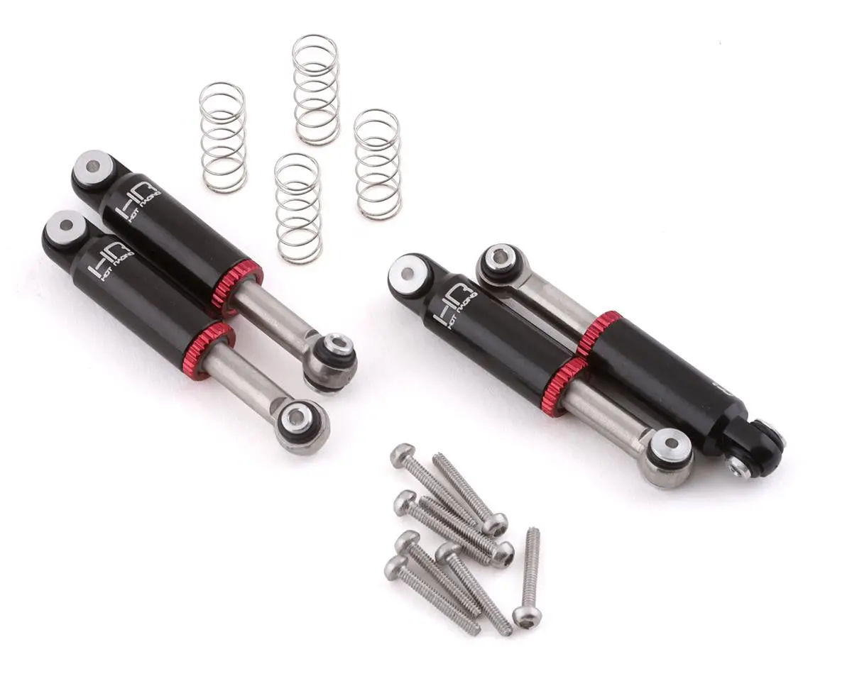 Hot Racing Hrasxtf32td02 Axial Scx24 32Mm Internal Spring Air Shocks (Black) 1