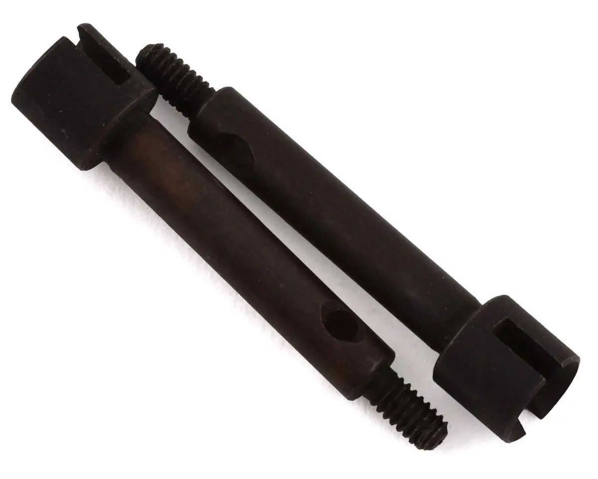 Hot Racing Axial Scx24 +4Mm Wide Track Steel Drive Stub Axle Set 1