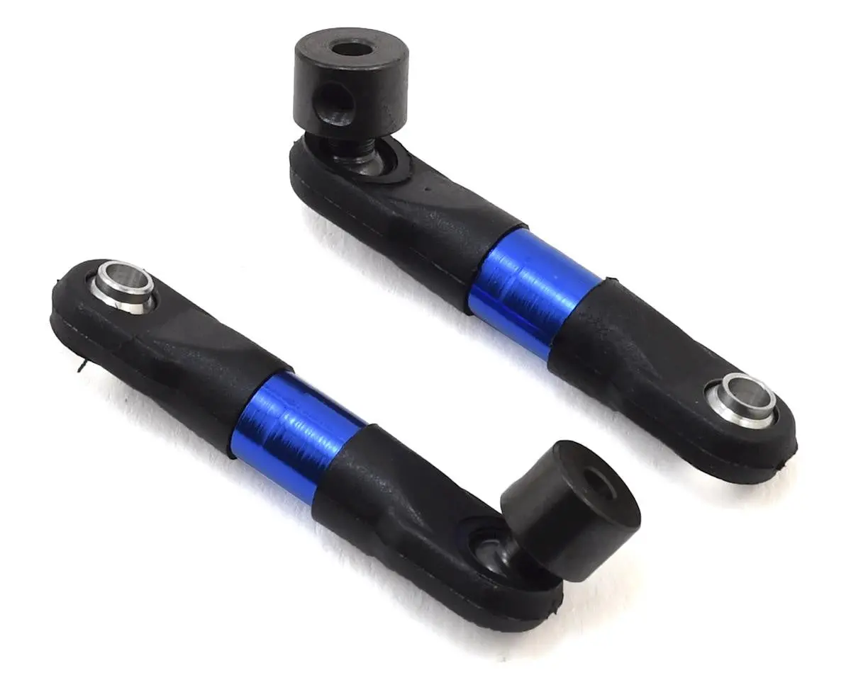 Hot Racing Hrate311pr Traxxas Slash Sway Bar Push Rod (Blue) (2) 1