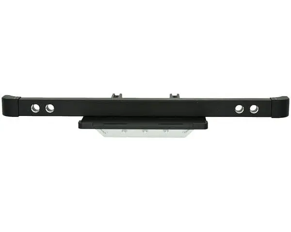 Trxf03cf01   Aluminum Front Bumper W/ Skid Plate & Winch Mount, For Traxxas Trx-4 1