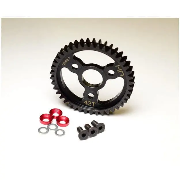 Srvo442 Steel Spur Gear, Heavy Duty, 42 Tooth, 1.0 Mod 1