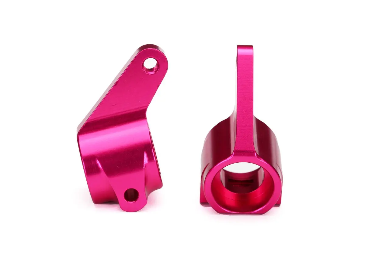 Traxxas 3636P Aluminum Steering Blocks W/Ball Bearings (Pink) (2) 1