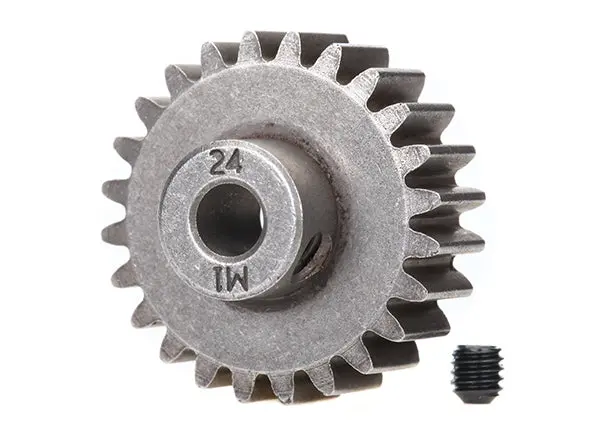 Traxxas 6496X 24T Pinion Gear Mod 1  5 Mm Shaft 1