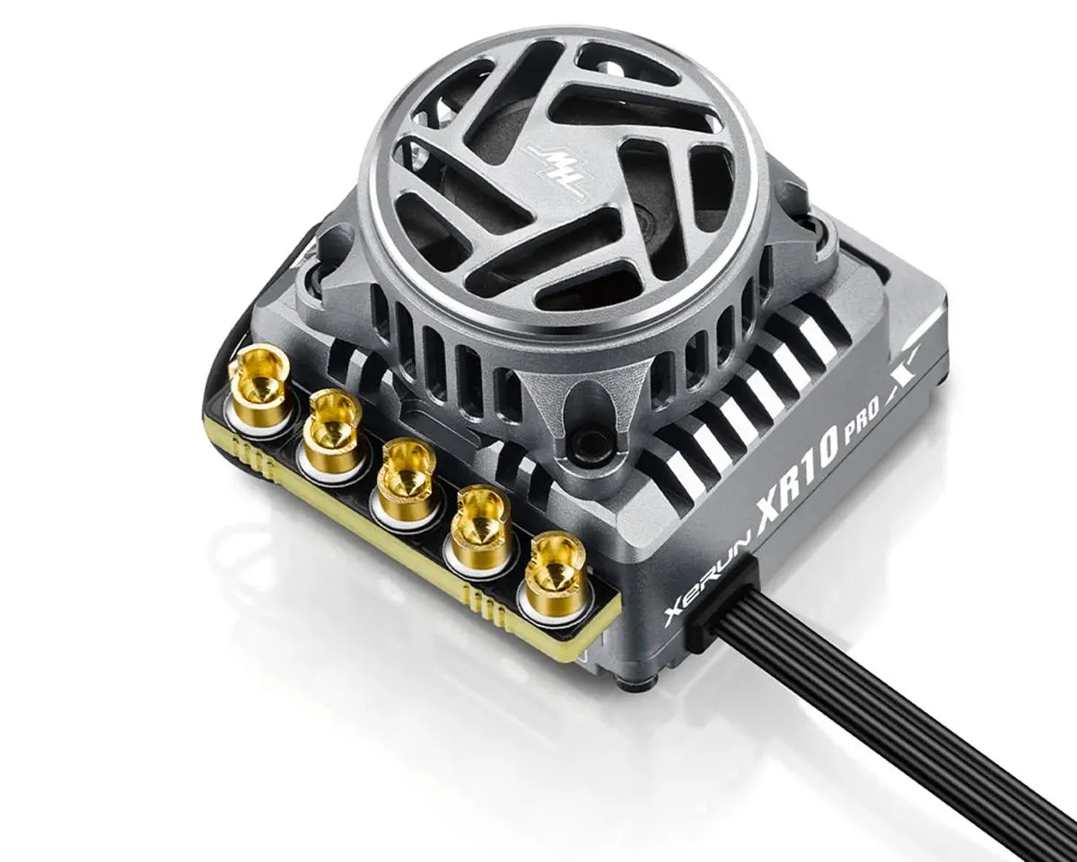 Hobbywing Xerun Xr10 Pro G3x 1/10 160A Sensored Brushless Esc (Titanium Grey) 1
