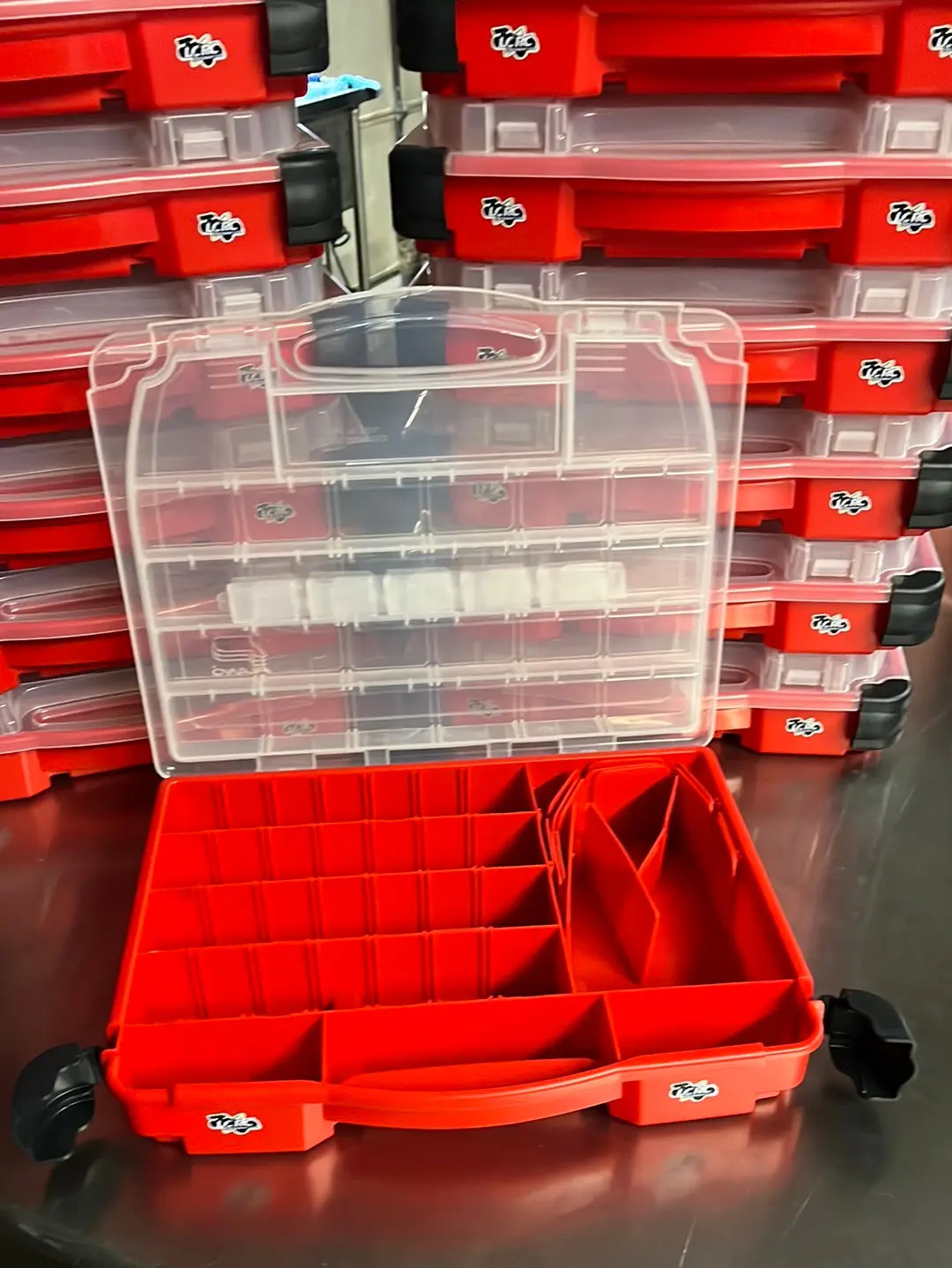 Lcrc Plano Red Toolbox - Rc Storage Solution (No Kick Stand) 1