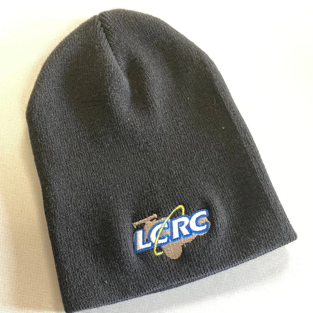 Lcrc Beanie - Black Knit Hat 1