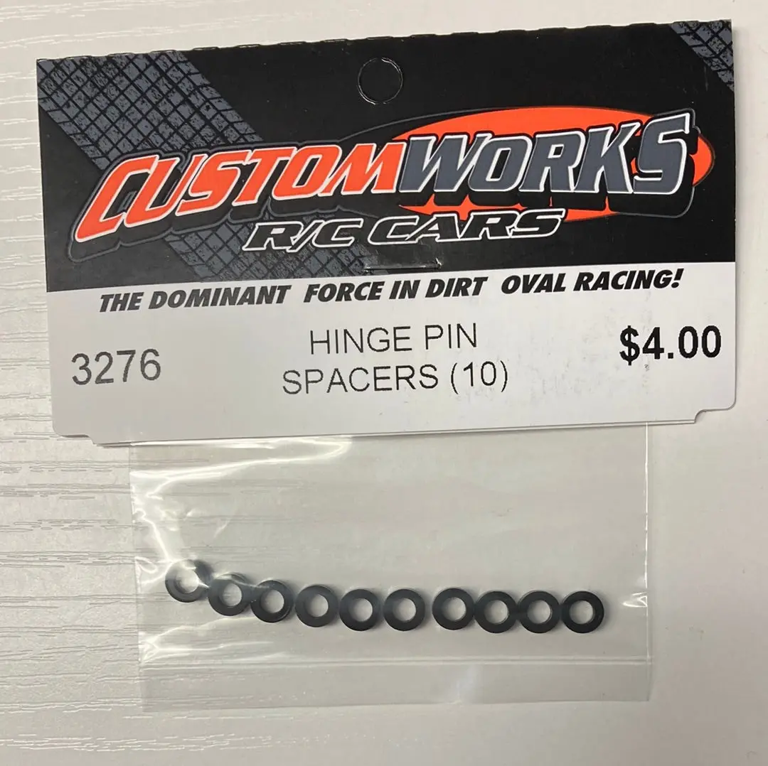 Custom Works 3276 Hinge Pin Spacers (10) 1
