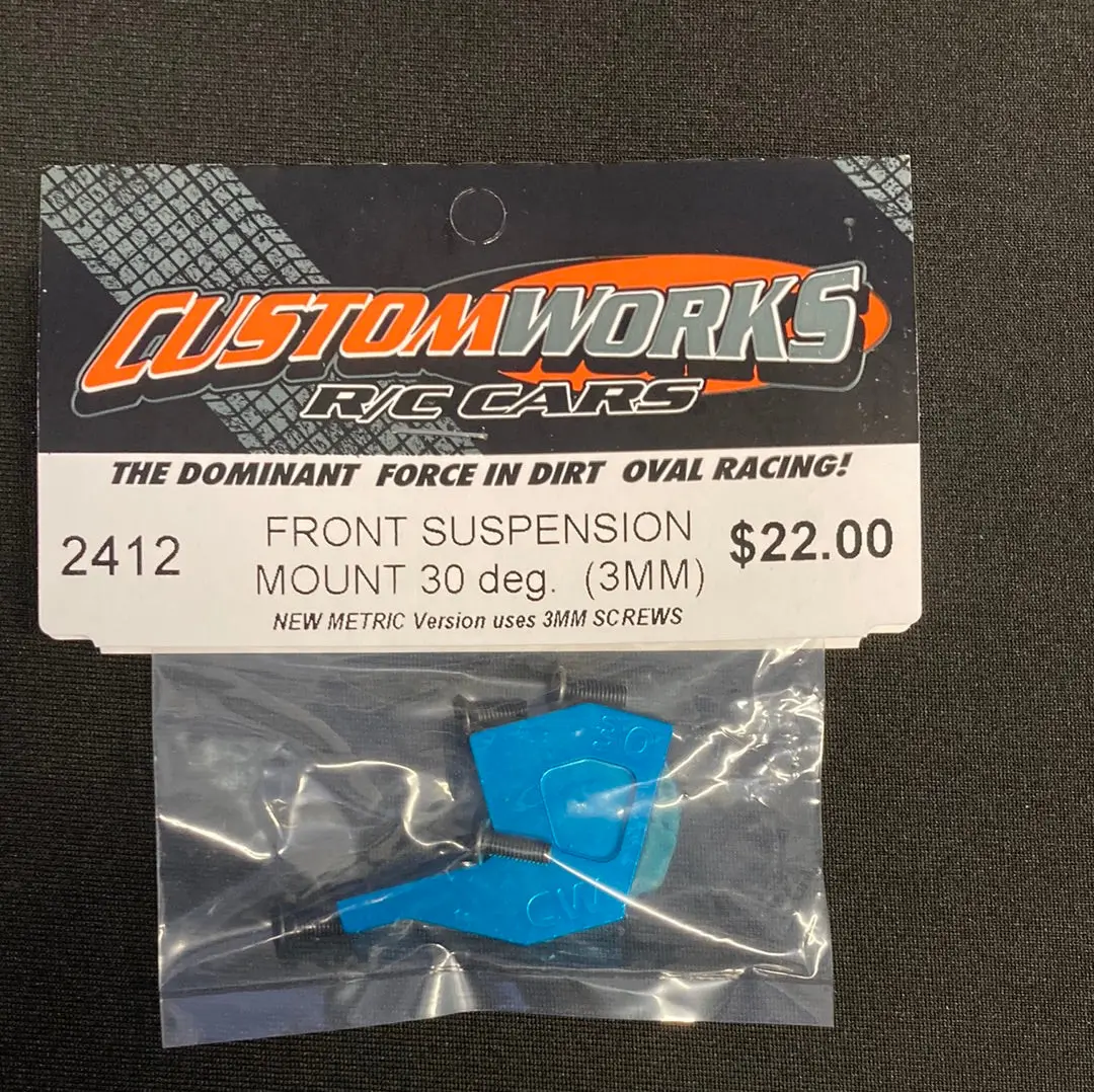Custom Works 2412 30 Degree Front Kick Up 3Mm Threads 1