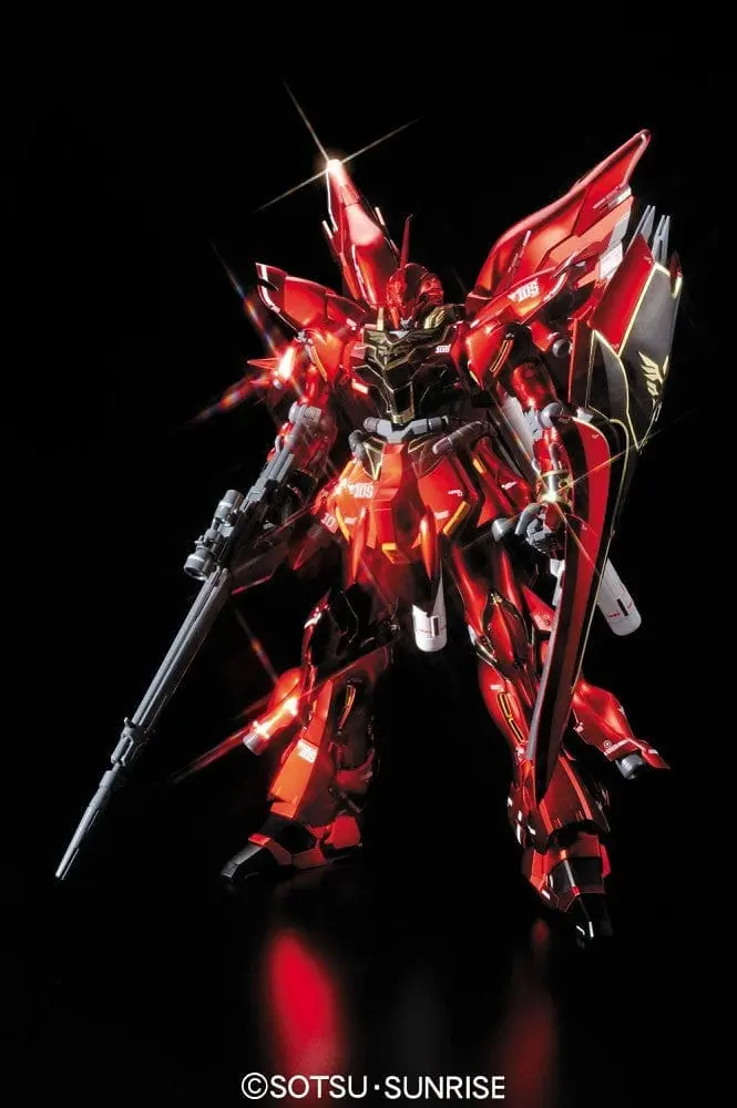 Bandai 162051 Msn-06S Sinanju Ver. Ka Titanium Finish, Bandai Mg 1