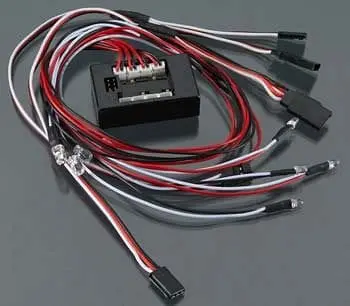 Integy C23601 Complete Led Light System 1/10 W/Control Box (8) 1