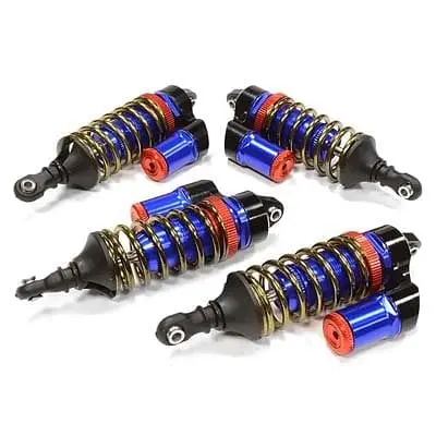 C26072blue Piggyback Shock 1/10 Summit 4Wd (4) 1