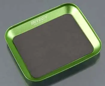 Integy C23347green Magnetic Parts Storage Tray 88X107mm 1
