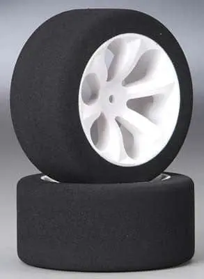 Jac2050 1/10 Re Tire/Whl Rstlrvxl/Stmpdvxl Pink (2) 1