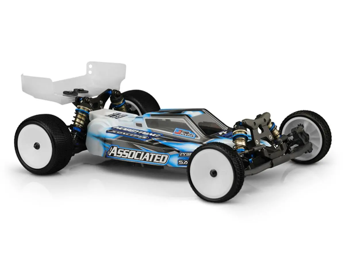 Jconcepts 0475 Associated B6.4/B6.4D "F2" Body W/Carpet Wing (Clear) 1