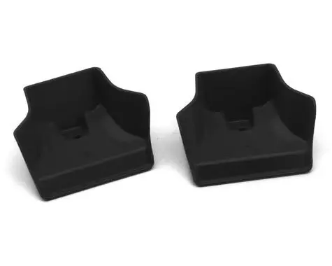 Jconcepts 0520B Mugen Mbx8/Mbx-8E 1/8 Evo Molded Front Wings (Black) (2) 1
