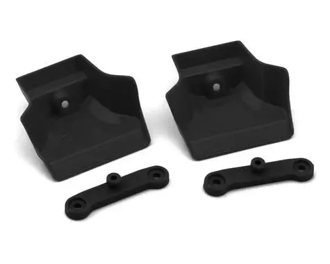 Jconcepts 0523B Xray Xb8/Xb8e 2025 1/8 Molded Front Wings W/Adaptors (Black) (2) 1