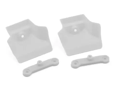 Jconcepts 0523W Xray Xb8/Xb8e 2025 1/8 Molded Front Wings W/Adaptors (White) 1