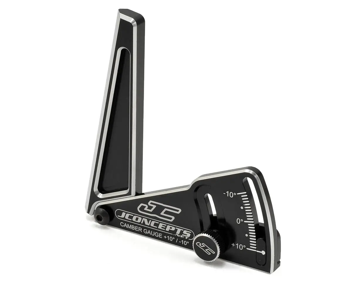 Jconcepts 2283-2 Aluminum Camber Gauge (85Mm) (Black) 1