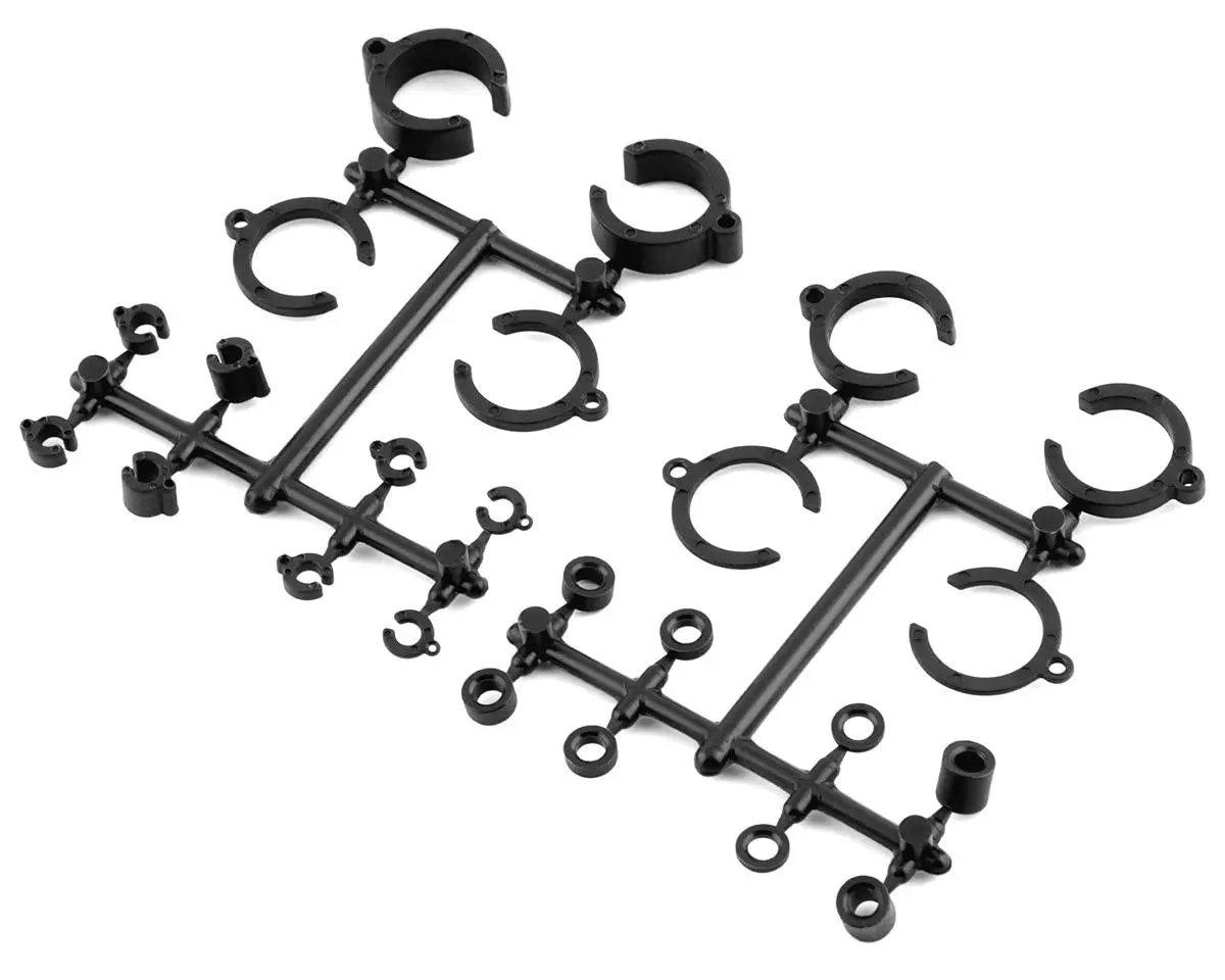 Jconcepts 2295B Traxxas Big Bore Shock Limiter Kit (Black) (24) 1