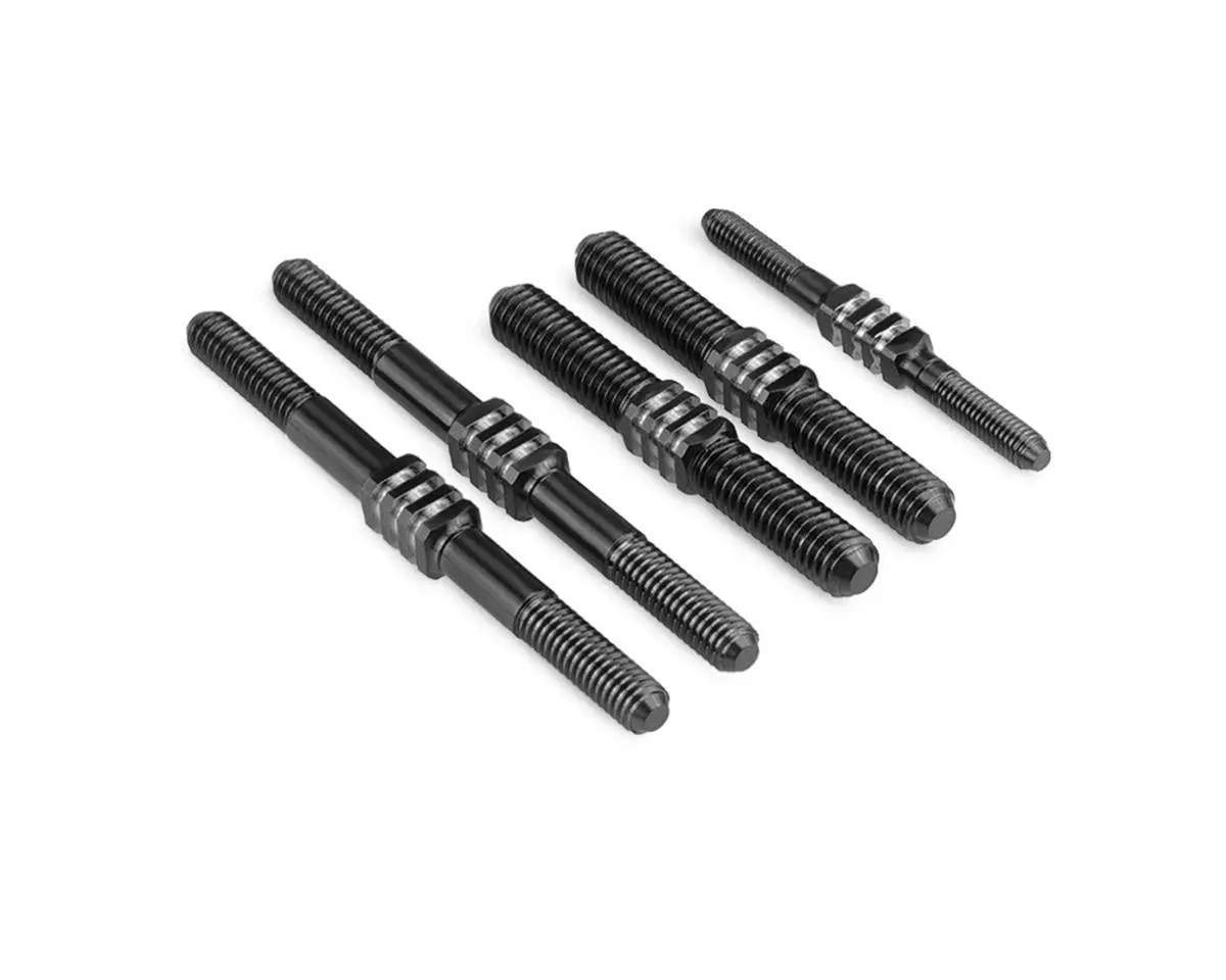 Jconcepts 2584B Mugen Mbx-8 Fin Titanium Turnbuckle Set (Black) (5) 1