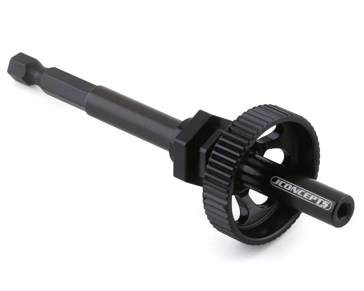 Jconcepts 2871-2 Tire Break-In Drill Adaptor Kit (Black) (12Mm/17Mm) 1