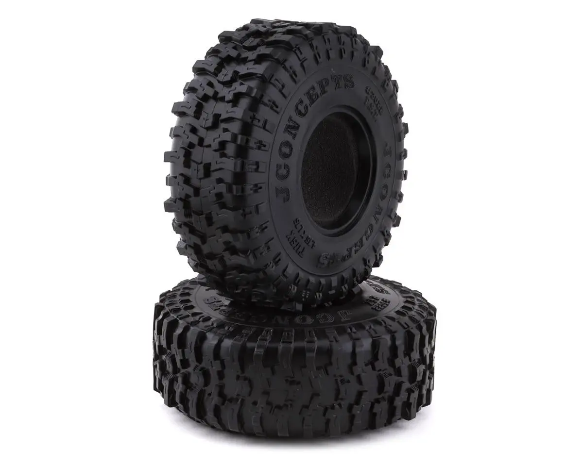 Jconcepts 3022-02 Tusk 1.9" Performance Class 2 All Terrain Crawler Tires (2) (Green) 1