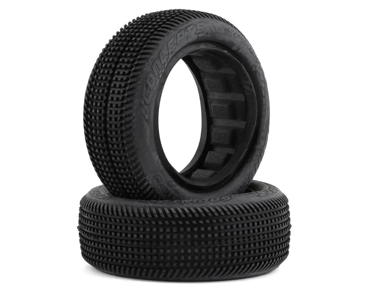Jconcepts 3134-03 Sprinter 2.2" 2Wd Front Buggy Dirt Oval Tires (2) (Aqua A2) 1