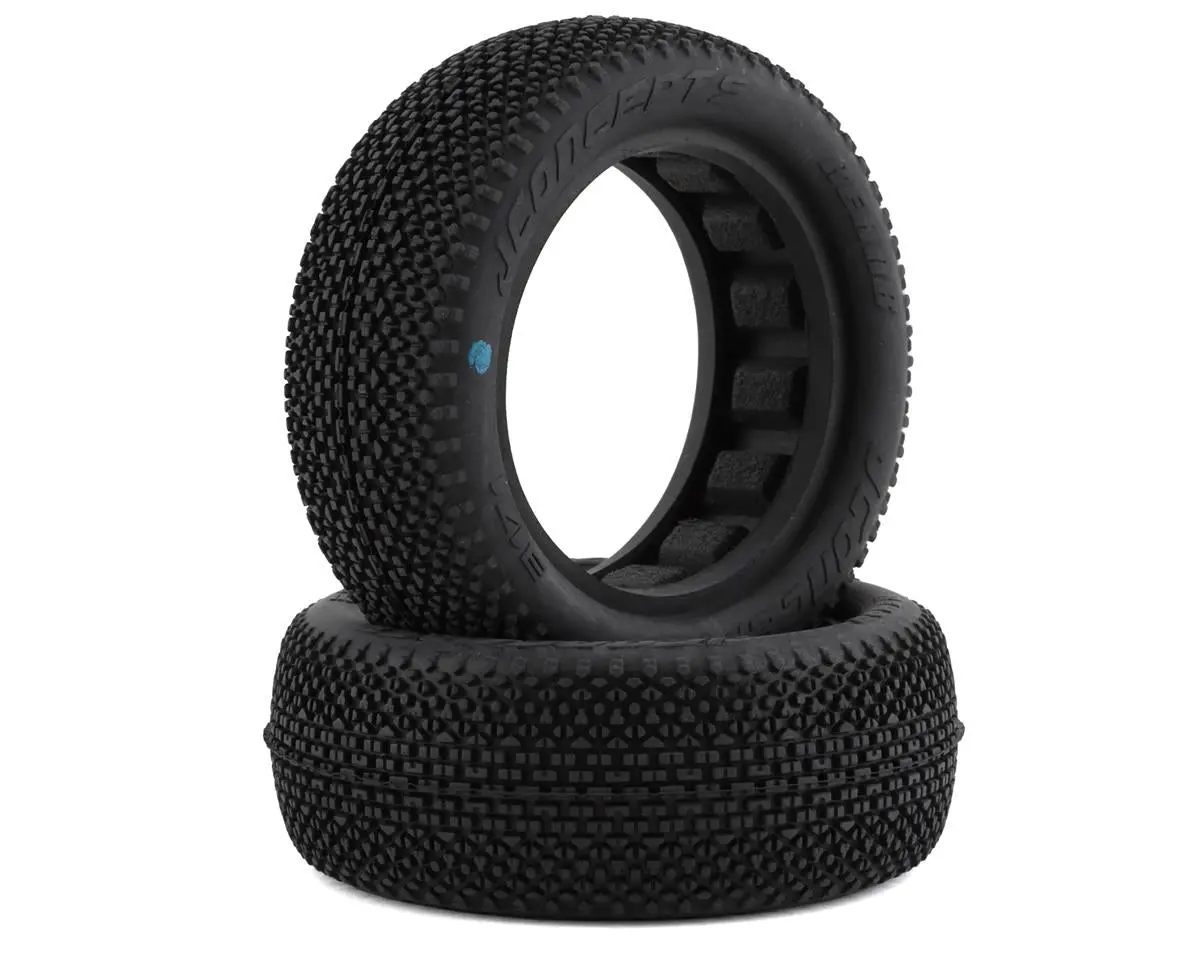 Jconcepts 3171-01 Rehab 2.2" 2Wd Front Buggy Tires (2) (Blue) 1