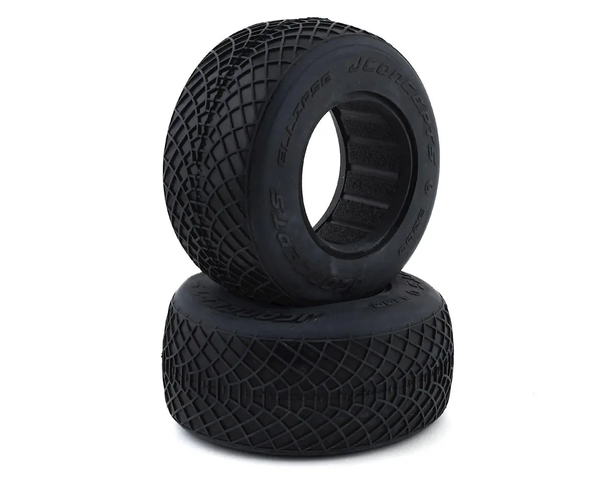 Jconcepts 3200-02 Ellipse Ellipse Short Course Tires (2) (Green) 1