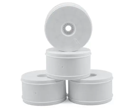 Jconcepts 3369W Bullet - 4.0" 1/8Th Truck Truggy Wheel (White) - 4Pc. 1