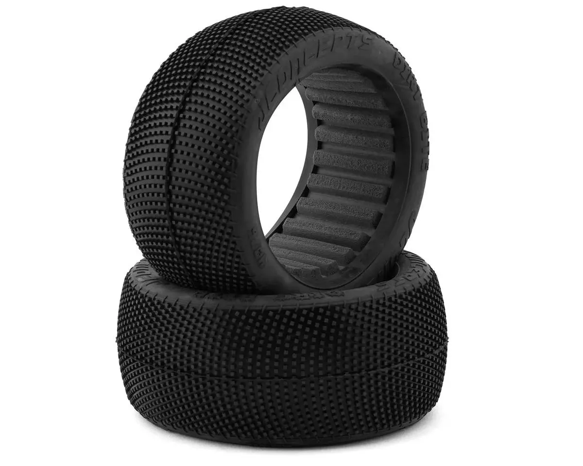 Jconcepts 4076-02 Dirt Bite 4.0" 1/8 Off-Road Truggy Tires (2) (Green) 1