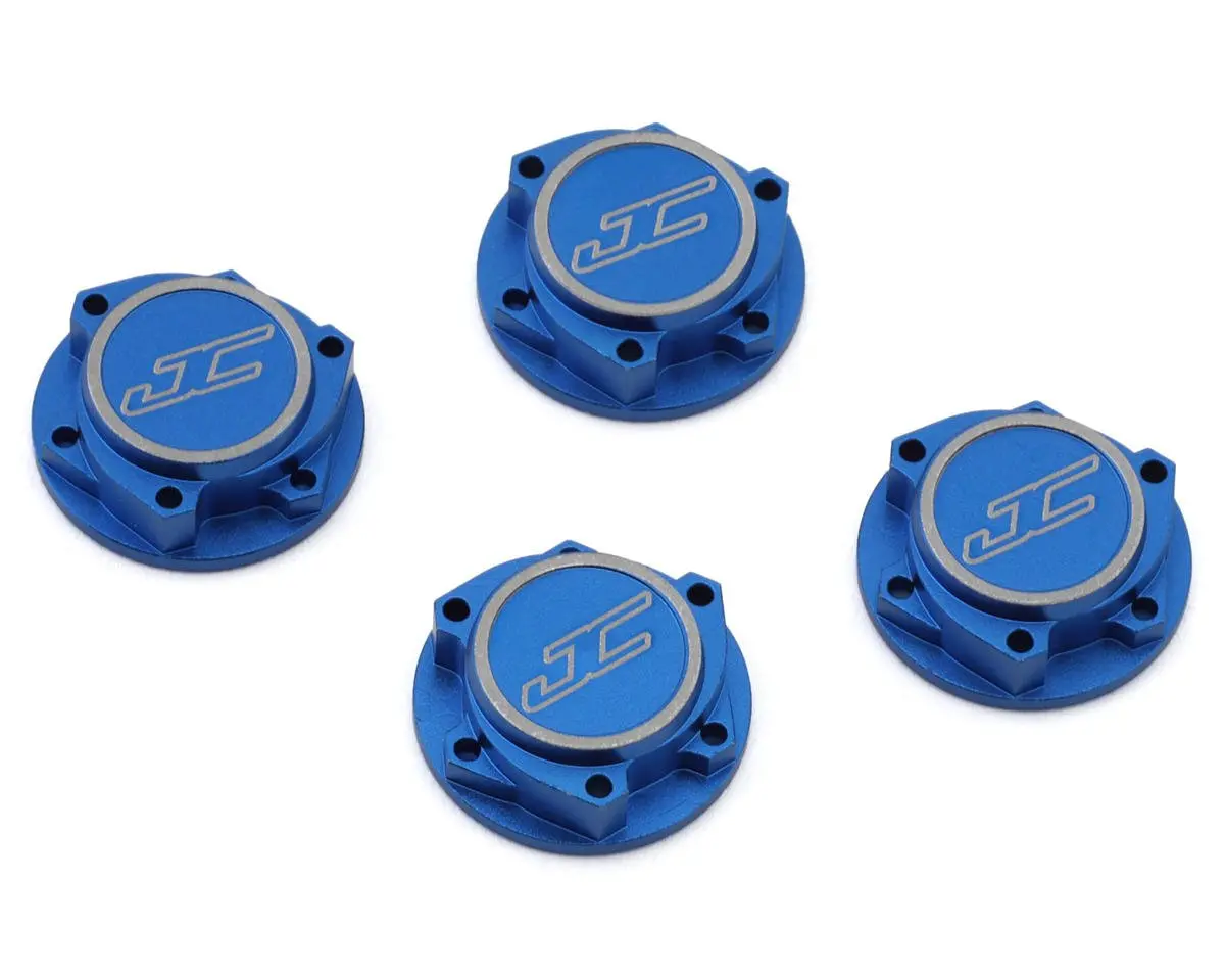 Jconcepts 5021-1 17Mm Punisher "Clutch" Wheel Nuts (Blue) (4) 1